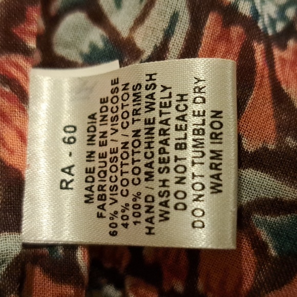 Anokhi Surplice Floral Print Midi Dress - Picture 12 of 13